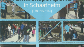 "Schaafheimer Zeitung" vom 10.10.2013